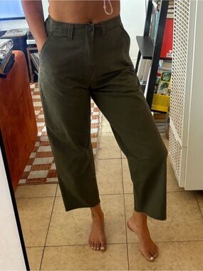Green Volcom Pants